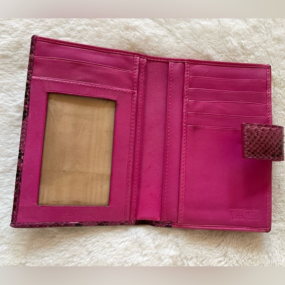 Neiman Marcus Rare Genuine Python wallets - Picture 7 of 11